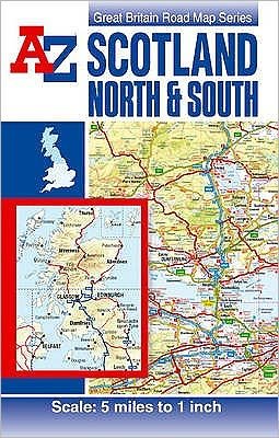 Scotland Road Map - A-Z Road Maps & Atlases - Geographers' A-Z Map Company - Books - HarperCollins Publishers - 9781843486299 - September 27, 2017