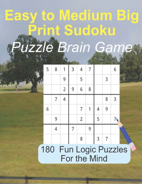 Cover for Royal Wisdom · Easy to Medium Big Print Sudoku Puzzle Brain Game: 180 Sudoku Logic Puzzles (Paperback Book) [Large type / large print edition] (2020)