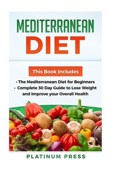 Cover for Platinum Press · Mediterranean Diet (Paperback Book) (2017)