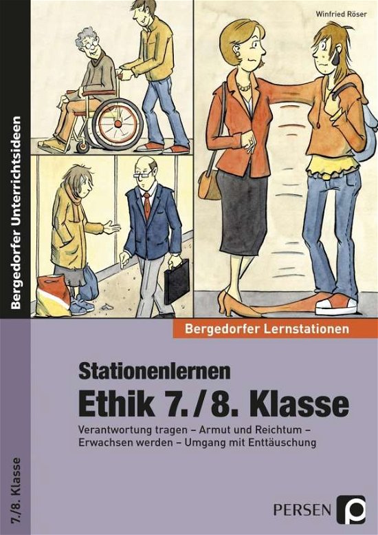 Cover for Röser · Stationenlernen Ethik 7./8.Klasse (Bok)