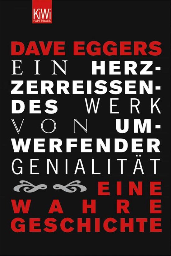 Cover for Dave Eggers · KiWi TB.893 Eggers.Herzzerreißend.Werk (Bog)