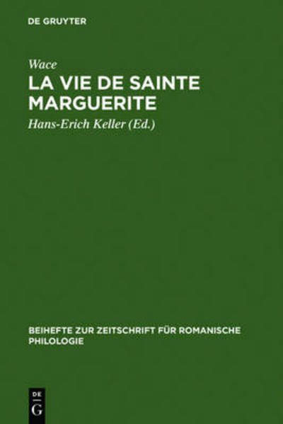 Cover for Wace · Vie de sainte Marguerite (Buch) (1992)