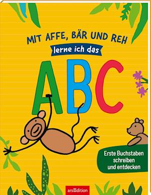Cover for Katja Mensing · Mit Affe, Bär und Reh lerne ich das ABC (Book) (2025)