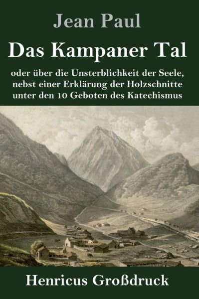 Cover for Jean Paul · Das Kampaner Tal (Hardcover Book) (2019)
