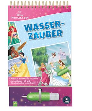 Cover for Disney Prinzessin Wasserzauber - einfach mit Wasser malen! (Book) (2024)