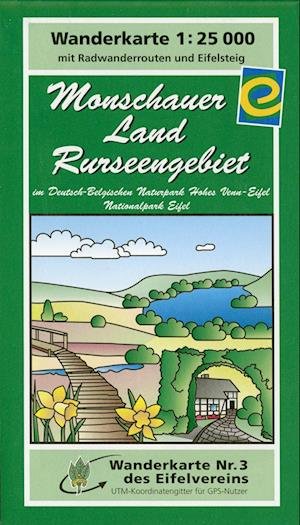 Cover for Eifelverein e.V. · Monschauer Land - Rurseengebiet 1 : 25 000 (Landkarten) (2020)
