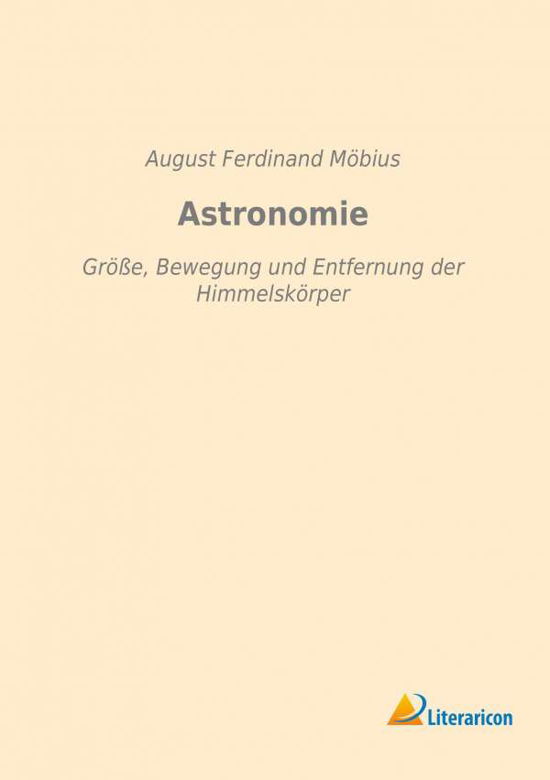 Cover for Möbius · Astronomie (Book)