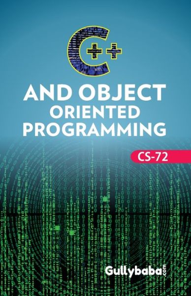 Cover for Dr Saini · CS-72 C++ and Object Oriented Programming (Paperback Book) (2012)