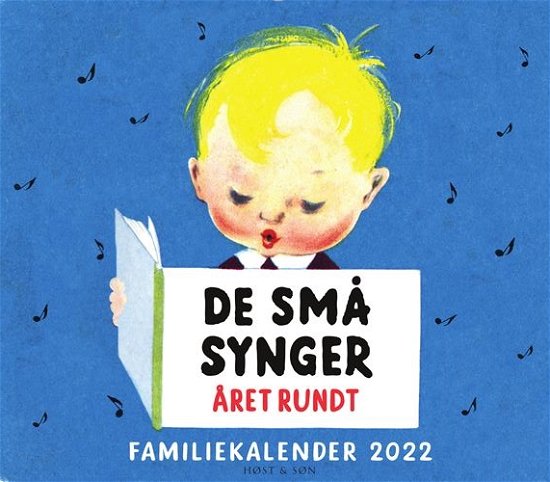 Cover for Gunnar Nyborg-Jensen · De små synger året rundt- familiekalender 2022 (Sewn Spine Book) [1º edição] (2021)