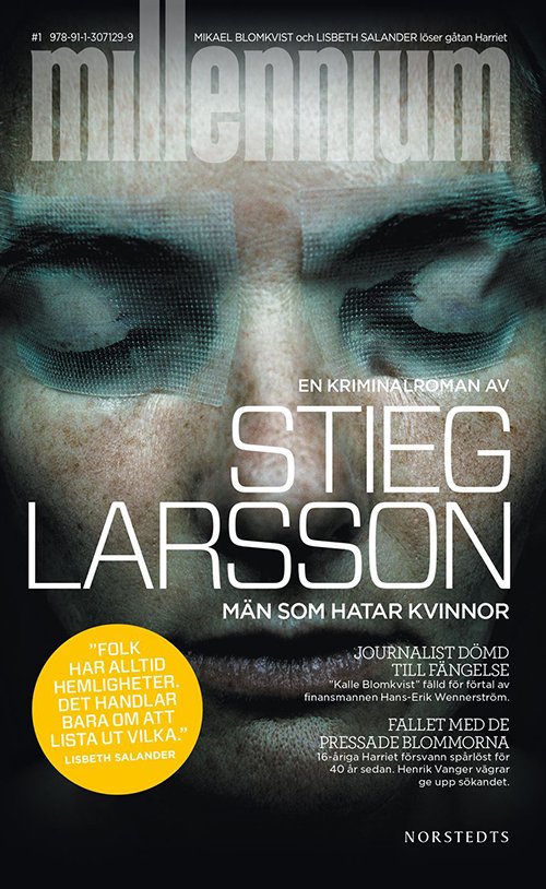Cover for Stieg Larsson · Millennium: Män som hatar kvinnor (Paperback Bog) (2015)