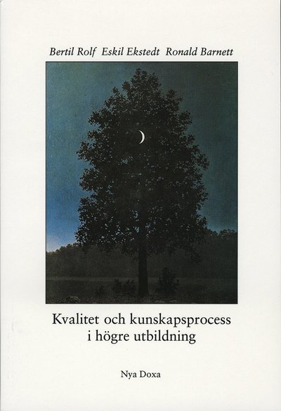 Cover for Ronald Barnett · Kvalitet och kunskapsprocess i högre utbildning (Book) (1993)