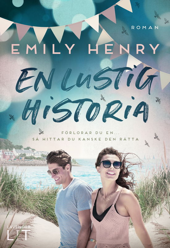 Cover for Emily Henry · En lustig historia (Hardcover Book) (2024)