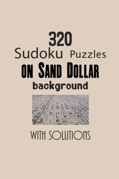 Cover for Depace' · 320 Sudoku Puzzles on Sand Dollar background with solutions (Pocketbok) (2021)