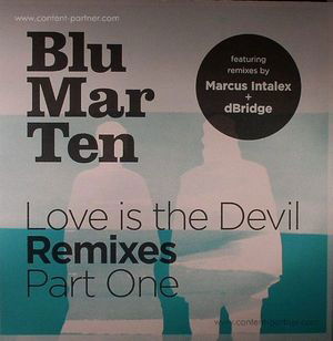 Cover for Blu Mar Ten · Love is the Devil Remixes Part One (12&quot;) (2012)