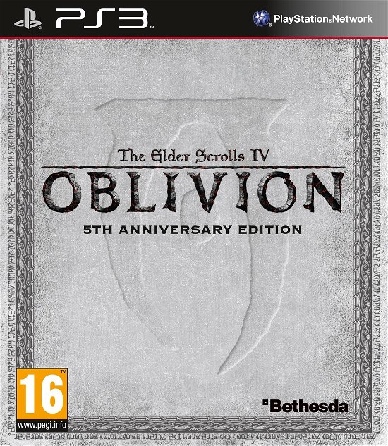 The Elder Scrolls Iv: Oblivion 5th Anniversary Edition (essentials) - Spil-playstation 3 - Spiel - Bethesda - 0093155147300 - 30. September 2011