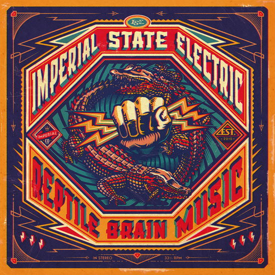 Reptile Brain Music - Imperial State Electric - Musiikki - PSYCHOUT - 0200000106300 - perjantai 4. elokuuta 2023