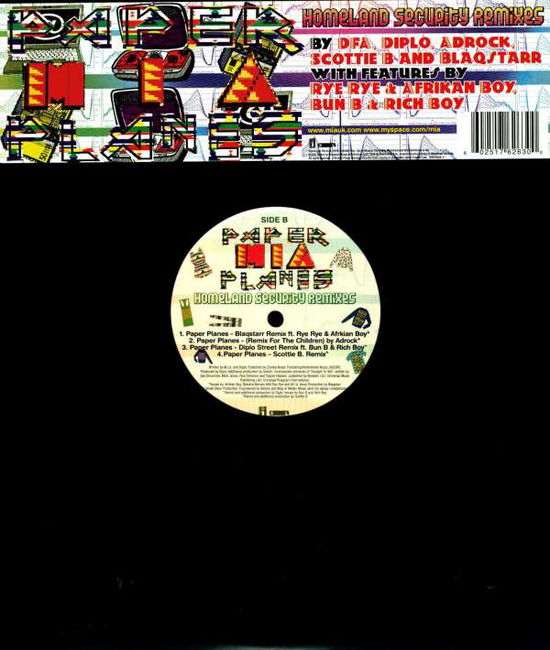 Paper Planes - M.i.a. - Musik - interscope - 0602517626300 - 17. marts 2008