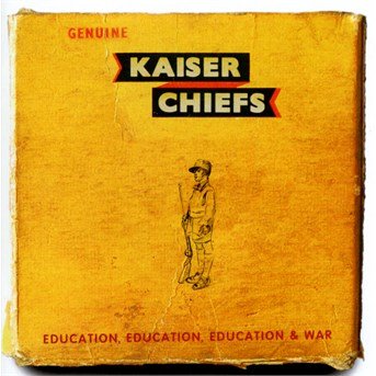Cover for Kaiser Chiefs · Education Education Education War (CD) (2014)