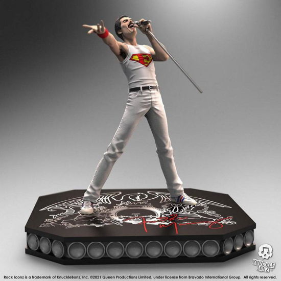 Queen Freddie Mercury Rock Iconz Statue (Merchandise Collectible) - Queen - Merchandise - KNUCKLE BONZ - 0655646625300 - 15 oktober 2021