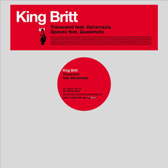 King Britt - King Britt - Muziek - Rapster Records - 0730003901300 - 17 februari 2003