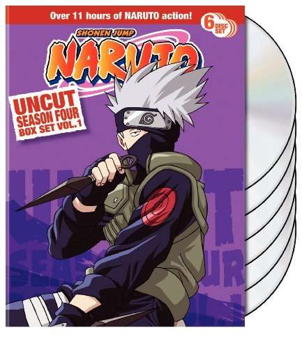 Cover for DVD · Naruto Uncut Season 04 Vol 1 (DVD) [Box set] (2010)