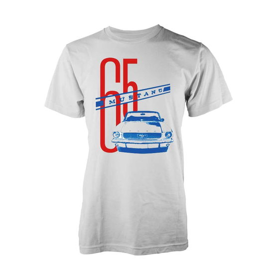 Cover for Ford · Ford: 65 Mustang (T-Shirt Unisex Tg. L) (N/A) [size L] [White edition] (2017)