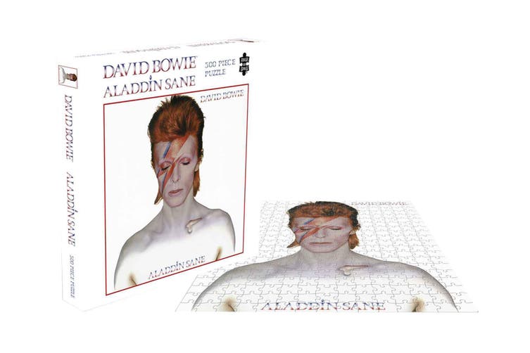 David Bowie Aladdin Sane (500 Piece Jigsaw Puzzle)