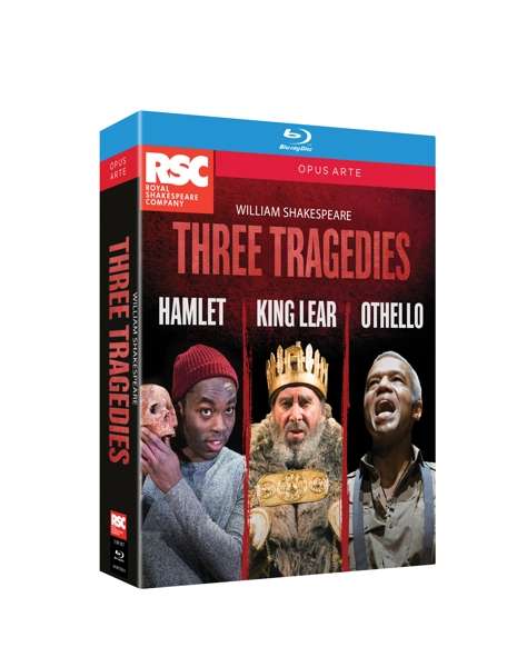 Cover for Shakespeare William · * Shakespeare: Three Tragedies (BD) (Blu-ray) (2017)