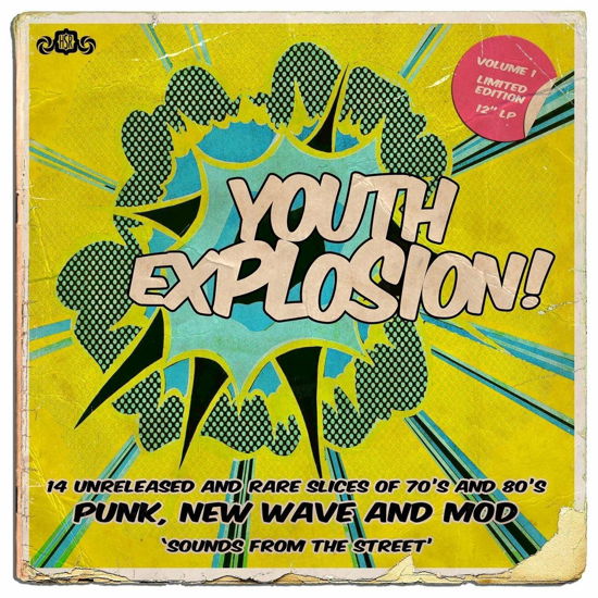 Cover for It's A Youth Explosion! Vol. 1 (LP) (2020)