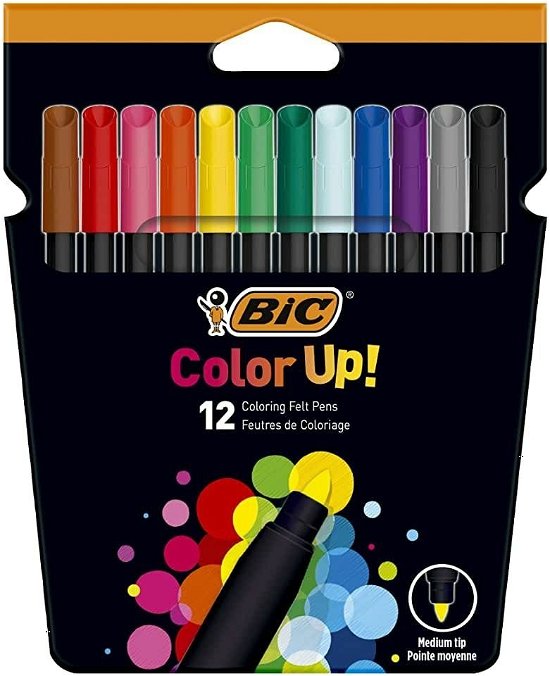 Cover for Bic · BIC Kids Color Up! Kleurstiften 12st. (Leketøy)