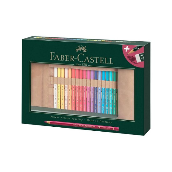 Cover for Faber · Faber-castell - Polychromos Colour Pencil 30 Ct Pen. Roll (110030) (Legetøj)