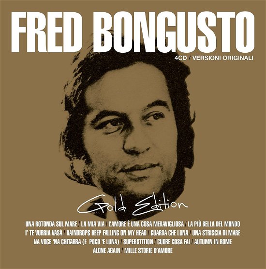 Cover for Fred Bongusto · Gold Edition (CD) (2017)