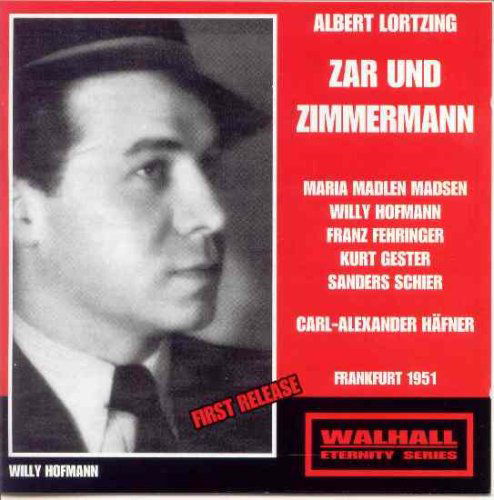 Cover for A. Lortzing · Zar &amp; Zimmermann -1951- (CD) (2009)