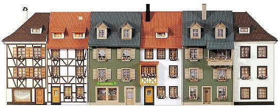 Faller · 1/87 6 Reliefhuizen (Toys)