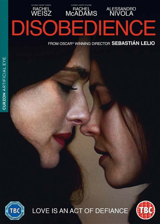 Cover for Disobedience (DVD) (2019)