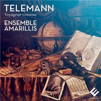 G.P. Telemann · Voyageur Virtuose - Works For Flute (CD) (2018)