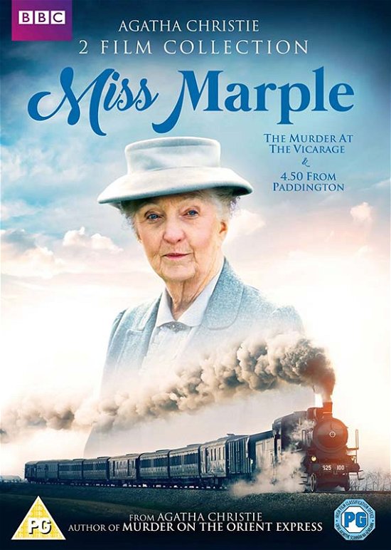 Cover for Miss Marple  4.50 from Paddington · Agatha Christies - Marple - The Murder at the Vicarage / 4.50 from Paddington (DVD) (2017)