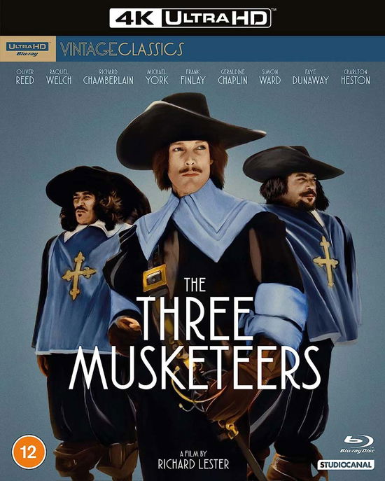 Cover for Three Musketeers · Three Musketeers. The (Vintage Classics) (Blu-Ray) (2023)