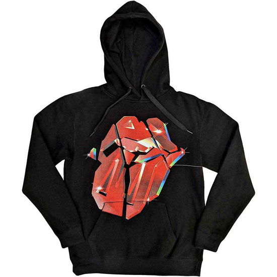 The Rolling Stones Unisex Pullover Hoodie: Hackney Diamonds Lick - The Rolling Stones - Merchandise -  - 5056737200300 - 