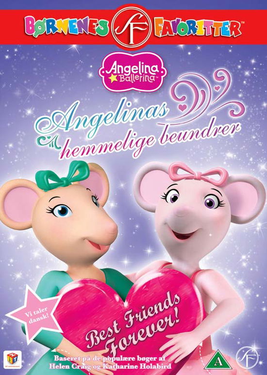 Cover for Angelina Ballerina · Angelina Ballerina 10 - Hemmelige Beundrer (DVD) (2012)