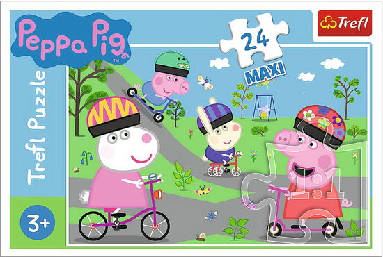 Cover for Trefl 24 pce Maxi Peppa Pigs active day (Jigsaw Puzzle)