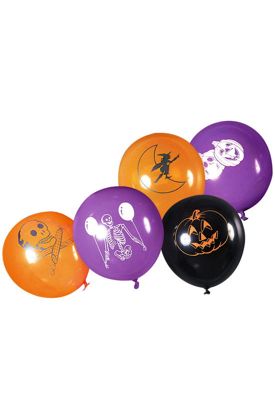 Carnival Toys 5230: 8 Palloncini Halloween Diam.cm.30 Ca. -  - Merchandise - Carnival Toys - 8004761052300 - 