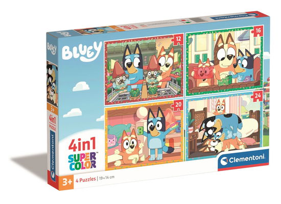 Clementoni · Puslespil 4-i-1 Bluey, (12+16+20+24) brikker (Jigsaw Puzzle) (2023)