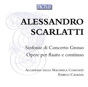 Cover for Scarlatti Alessandro · Sinfonie Concerto Grosso (CD) (2014)