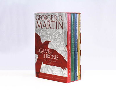 Cover for George R.R. Martin · A Game of Thrones: The Graphic Novels Volumes 1-4 (Bok) [Boxed Set edition] (2016)
