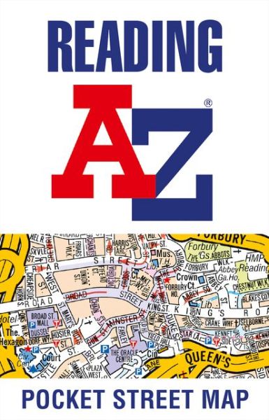 Cover for A-Z Maps · Reading A-Z Pocket Street Map (Landkarten) (2021)