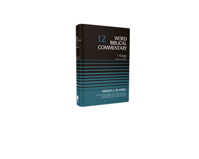 Cover for Simon DeVries · 1 Kings, Volume 12: Second Edition - Word Biblical Commentary (Hardcover Book) [Second edition] (2015)