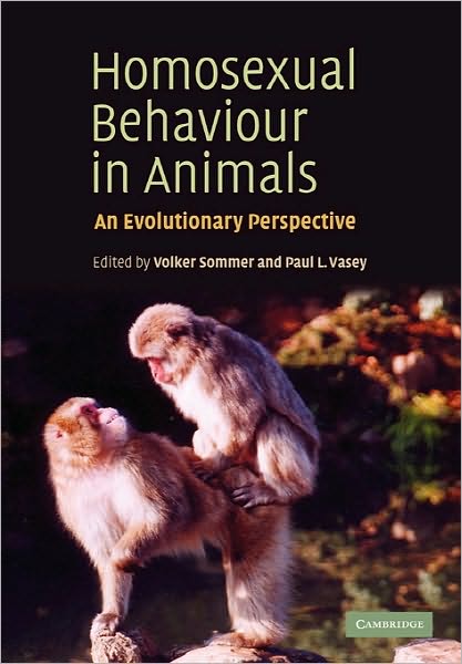 Cover for Volker Sommer · Homosexual Behaviour in Animals: An Evolutionary Perspective (Paperback Book) (2011)