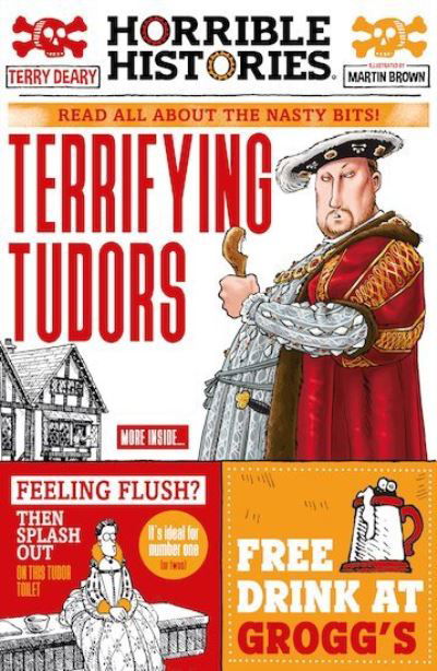 Cover for Terry Deary · Terrifying Tudors - Horrible Histories (Paperback Book) (2021)