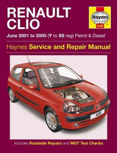 Renault Clio 01-05 - Haynes Publishing - Books - Haynes Publishing Group - 9780857339300 - August 4, 2014